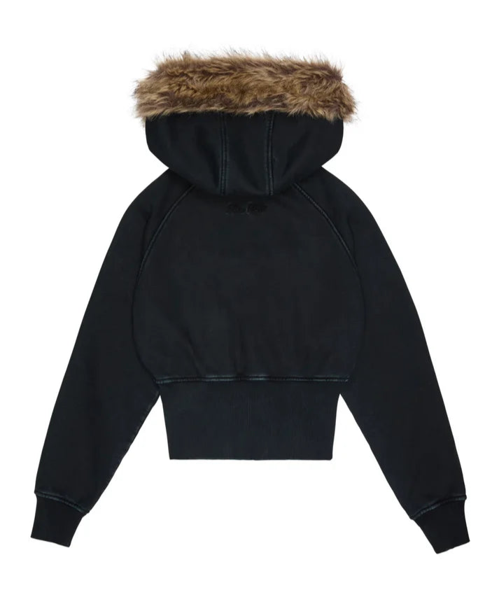 Fur Zip-Up Set